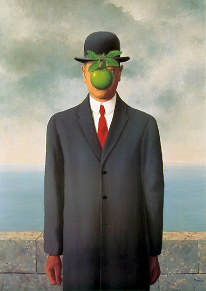 Magritte, The Son of Man